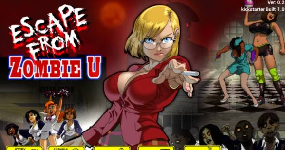 [ 英文/ACT动作/僵尸] Escape From Zombie U V0.2 [PC/900M]-比心acgn